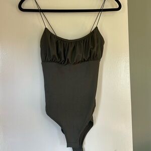 Gaze size XS green body suit